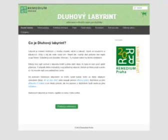 Dluhovylabyrint.cz(DLUHOVÝ LABYRINT) Screenshot