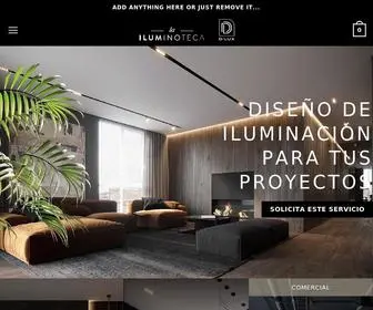 Dlux.com.co(Empresa de diseño y artículos de iluminación) Screenshot