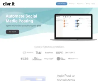 DLVR.it(#1 Social Media Auto Poster and Scheduler) Screenshot