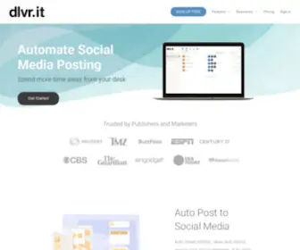 DLvrit.com(#1 Social Media Auto Poster and Scheduler) Screenshot