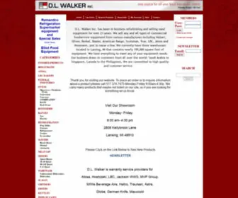 Dlwalkerinc.com(DL Walker Inc) Screenshot