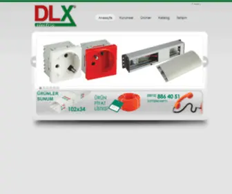 DLX.com.tr(DLT Elektrik Plastik Kalıp San) Screenshot