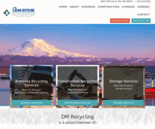 DM-Recycling.com(DM Recycling) Screenshot