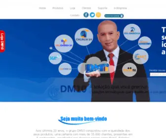 DM10.com.br(Especializados em softwares ultra segmentados) Screenshot