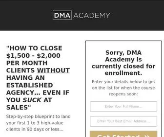 Dmaacademy.com(DMA Academy) Screenshot