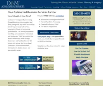 Dmaccounting.com(Business & Personal Accounting Professionals) Screenshot