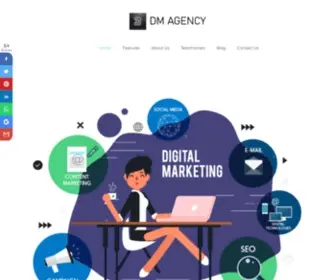 Dmagency.co.in(Digital Marketing Agency In Surat) Screenshot