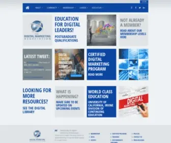 DmaGlobal.com(The Digital Marketing Association) Screenshot