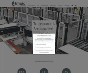 Dmaic-Software.de(Dmaic software GmbH & Co) Screenshot