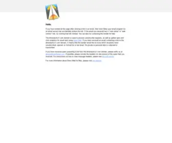 Dmanalytics1.com(Direct Mail Analytics) Screenshot