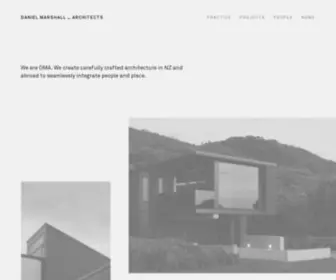 Dma.nz(Auckland based architecture firm) Screenshot