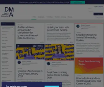 Dma.org.uk(Data & Marketing Association) Screenshot