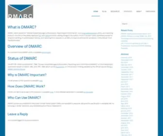 Dmarc.org(Domain Message Authentication Reporting & Conformance) Screenshot