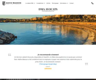 Dmasson-Avocat.fr(Dmasson Avocat) Screenshot