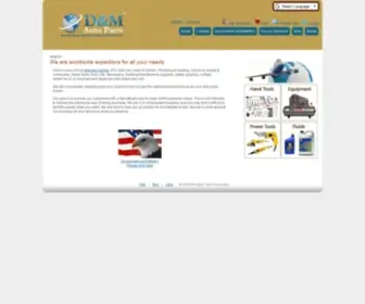 Dmauto.com(D&M Auto Parts) Screenshot