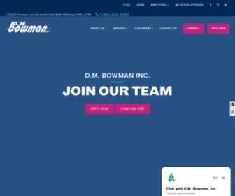 Dmbowman.com(D.M) Screenshot