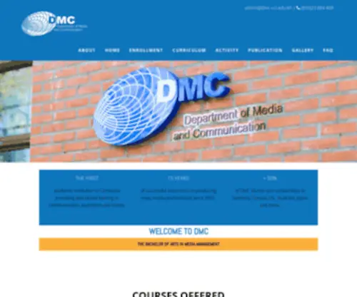 DMC-CCI.edu.kh(Department of Media and Communication) Screenshot