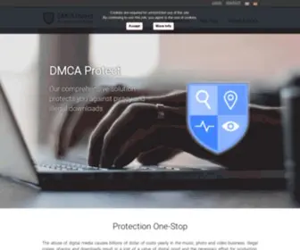 Dmcaprotect.com(The service of DMCA) Screenshot