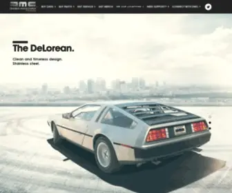 DMCflorida.com(DeLorean Motor Company Florida) Screenshot