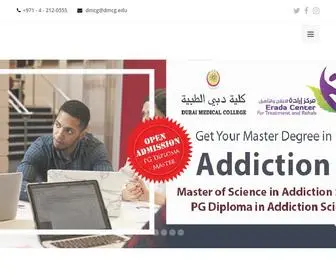 DMCG.edu(Dubai Medical College) Screenshot