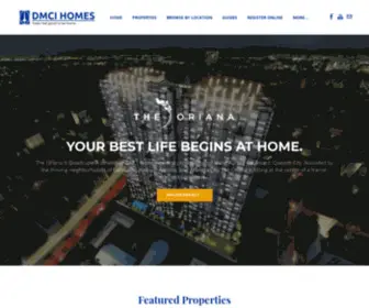 Dmciqualityhomes.com(​DMCI Homes) Screenshot