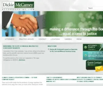 DMclaw.com(Dickie, McCamey & Chilcote) Screenshot