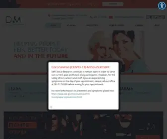 DMclinicalresearch.com(DM Clinical Research) Screenshot