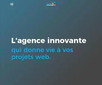 Dmconcept.fr(Développement sur mesure application web et mobile Metz) Screenshot