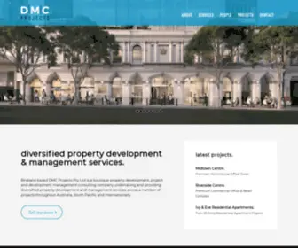 DMCprojects.com(DMC Projects) Screenshot