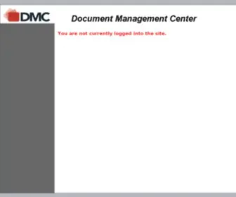DMcpubs.com(Document Management Center) Screenshot