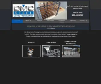 DMCsteel.com(Machine work) Screenshot