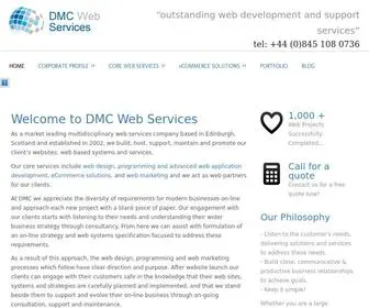 DMcwebservices.co.uk(Web Design Edinburgh) Screenshot