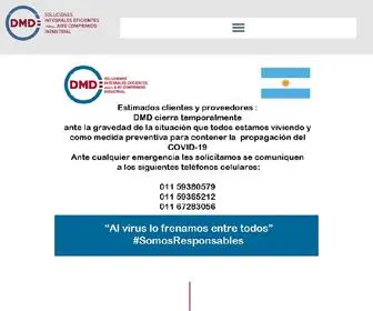 DMdcompresores.com(DMD-COMPRESORES) Screenshot