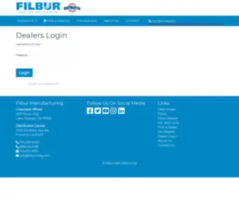 Dmdealer.com(Filbur Manufacturing) Screenshot