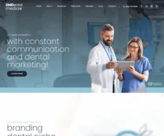 Dmdentalmedia.com(Stand Out from the Internet Crowd) Screenshot