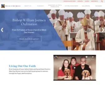 Dmdiocese.org(The Diocese of Des Moines) Screenshot