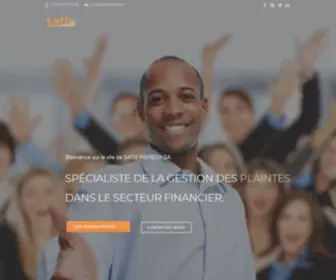 DMdsatis.com(Leader de la gestion des plaintes) Screenshot