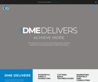 Dmedelivers.com(Direct Marketing Company) Screenshot