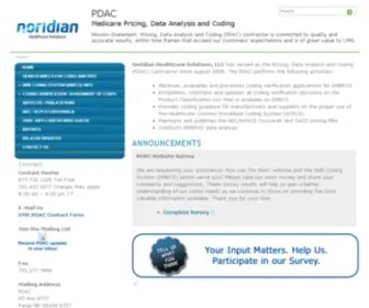 Dmepdac.com(PDAC) Screenshot