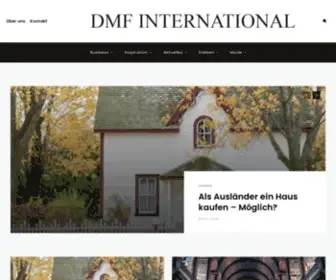 DMF-International.de(DMF International) Screenshot