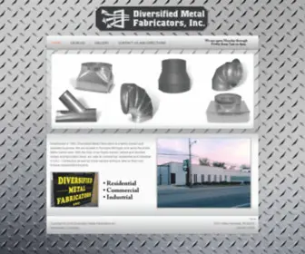 DMfdetroit.com(Diversified Metal Fabricators Inc) Screenshot