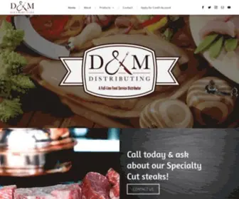 Dmfooddistributing.com(D&M Food Distributing) Screenshot