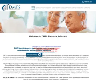 DMFsfinancial.com.au(DMFS Financial Advisers) Screenshot