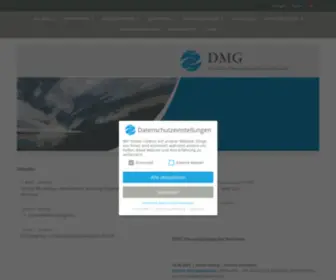 DMG-EV.de(Fachausschüsse) Screenshot