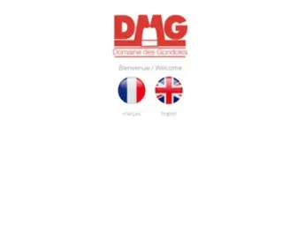 DMG-France.com(Domaine des Gondoles) Screenshot