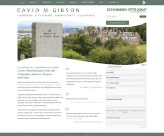 Dmgibson.co.uk(David Gibson) Screenshot