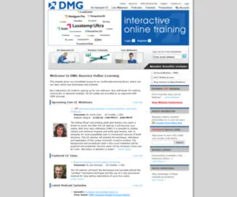 DMglearning.com(DMG America Learning) Screenshot