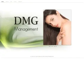 DMgmanagement.com(Model agency) Screenshot