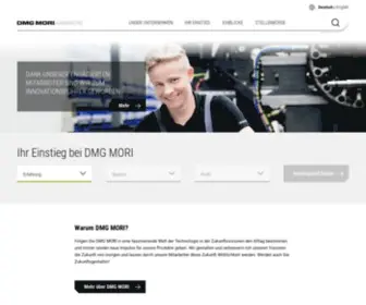 DMgmori-Career.com( DMG) Screenshot