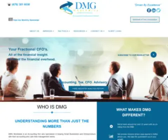 DMgWorldwideinc.com(Accountants and Business Advisors) Screenshot